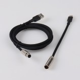  Commonly Used Accessories & Parts Spiral Coiled Mechanical USB C Keyboard Cable With Aviator Coiled Cable Connector